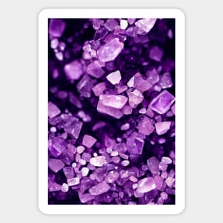 Jewel Pattern - Violet Amethyst, for a bit of luxury in your life! #8 Sticker